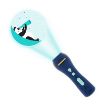 Badabulle Sweet Dreams Torch With Music Box Projector And 2 Good Night Stories, Blue