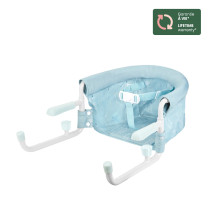Badabulle Hook On Highchair Baby Seat Booster Seat, Portable, Blue