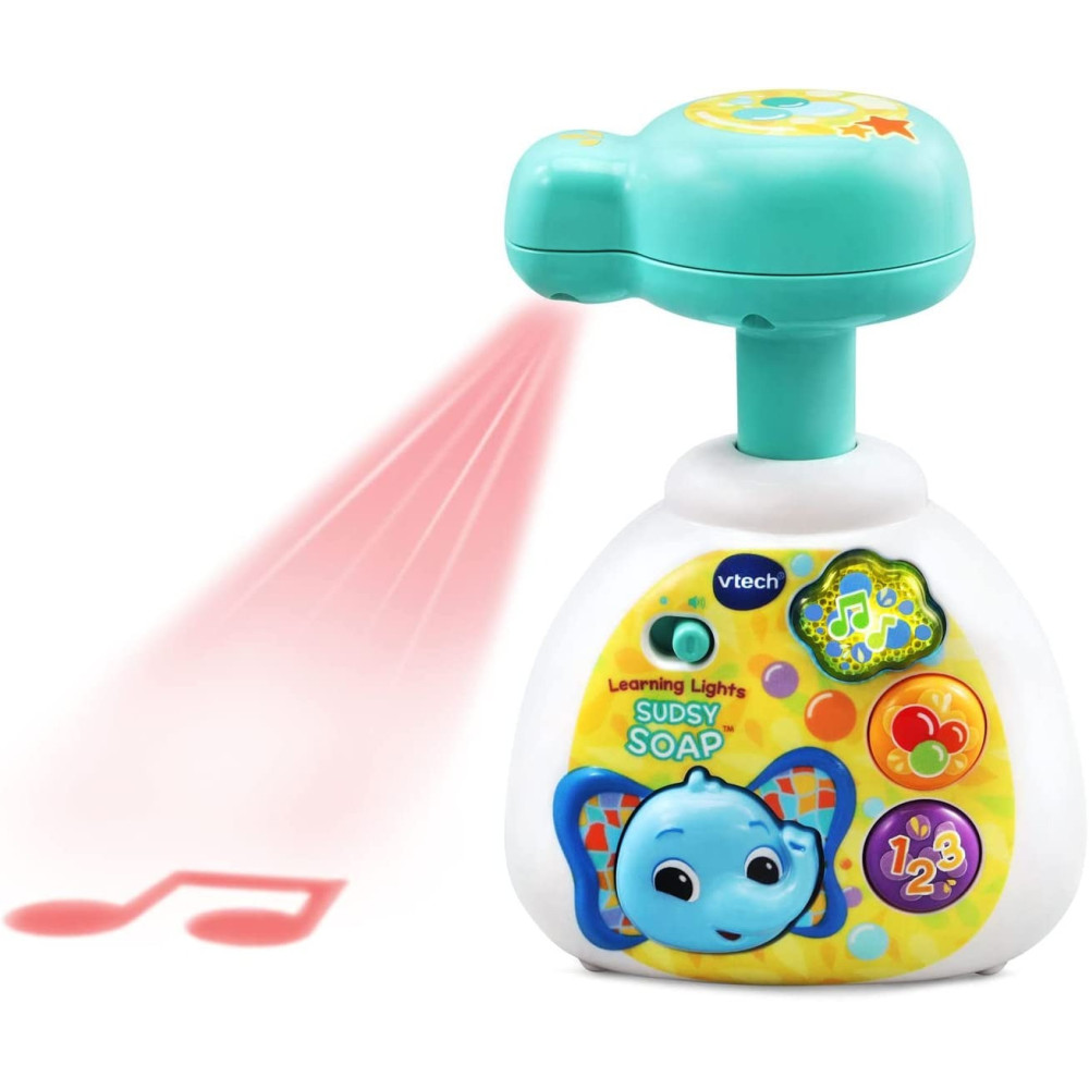 Vtech Learning Lights Sudsy Soap, Handwash, Interactive And Developmental Toy With Sounds And Music For Boys And Girls