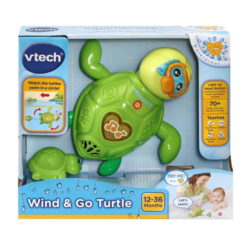 Vtech Wind And Go Turtle, Green