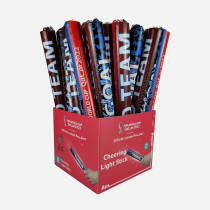 Fifa Themed 16 Inch Colored Led Light Up Glow Stick For Cheering And Celebration