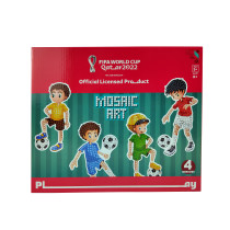 Fifa Mixed Shapes Adhesive Foam Mosaic Tiles For Crafts, Colorful Pieces For Mosaic Projects