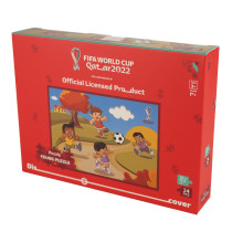 Fifa World Cup Qatar 2022 Football Soccer Jigsaw Puzzle For Kids Learning Educational Toy (25 X 17.5 Cm)