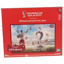 Fifa World Cup Qatar 2022 1000 Official Fifa Themed Jigsaw Puzzle Frame Learning Educational Toys