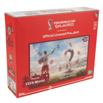 Fifa World Cup Qatar 2022 1000 Official Fifa Themed Jigsaw Puzzle Frame Learning Educational Toys