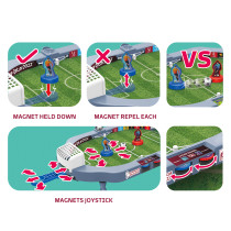 Fifa Mini Family Magnetic Football Game, Tabletop Football Soccer Set For Indoor Game Room, Desktop Sport Board Game For Adults Kids And Family