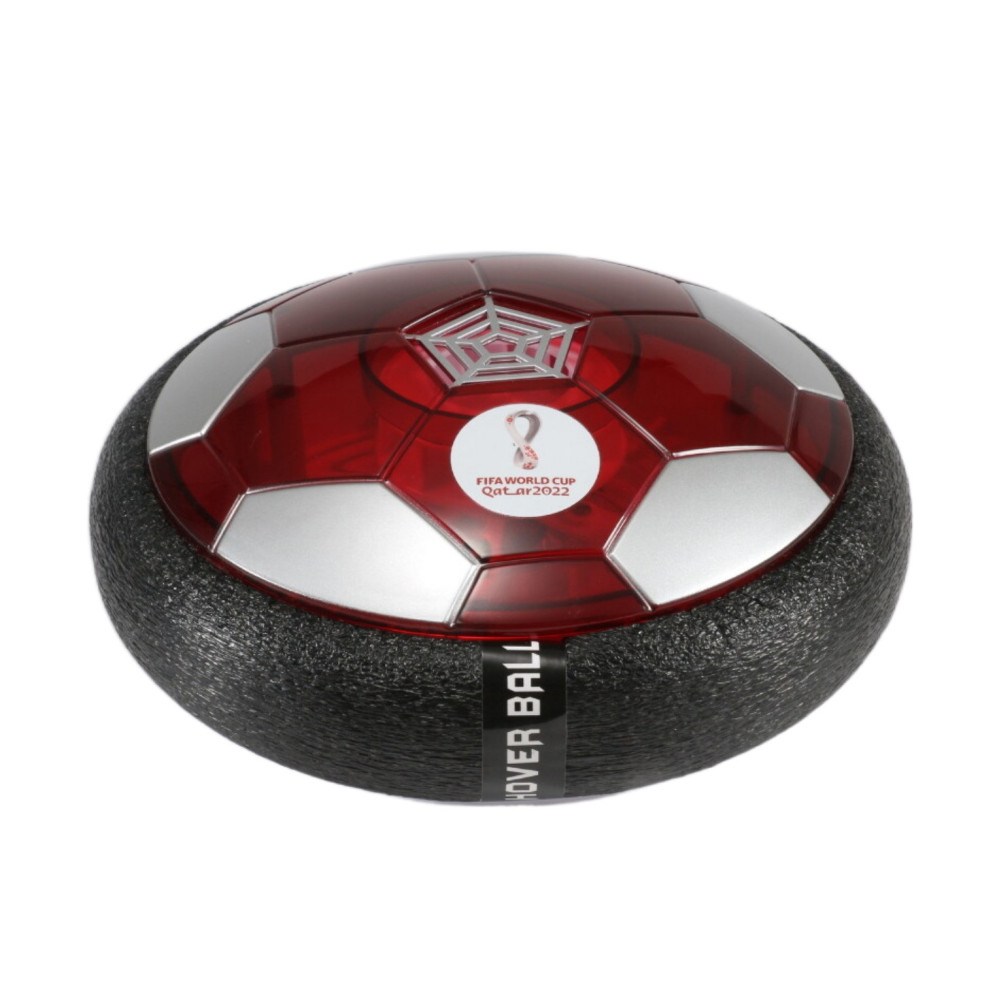 Fifa Rechargable Led Light Up Soft Foam Padded Hover Ball 18Cm With Fifa World Cup Logo Operated By Air Technology For Indoors.