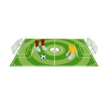 Fifa Mini Soccer Game Finger Toy Football Match Funny Table Game Set With Two Goals