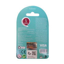 Fifa Flag Stamper Non Toxic, Flag Face Paint With Free Removing Cream, Qatar