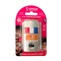 Fifa Flag Stamper Non Toxic, Flag Face Paint With Free Removing Cream, Netherlands