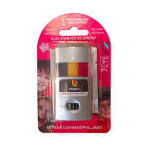 Fifa Flag Stamper Non Toxic, Flag Face Paint With Free Removing Cream, Belgium