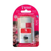Fifa Flag Stamper Non Toxic, Flag Face Paint With Free Removing Cream, England