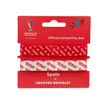 Fifa Fabric Fashionable Qatar 2022 World Cup Country Team Nylon Wrist Band, Spain