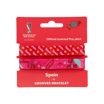 Fifa Fabric Fashionable Qatar 2022 World Cup Country Team Nylon Wrist Band, Spain