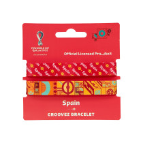 Fifa Fabric Fashionable Qatar 2022 World Cup Country Team Nylon Wrist Band, Spain