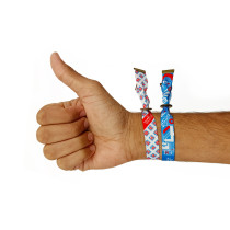 Fifa Fabric Fashionable Qatar 2022 World Cup Country Team Nylon Wrist Band, France