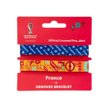 Fifa Fabric Fashionable Qatar 2022 World Cup Country Team Nylon Wrist Band, France