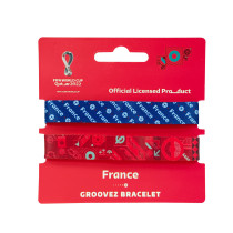 Fifa Fabric Fashionable Qatar 2022 World Cup Country Team Nylon Wrist Band, France