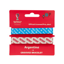 Fifa Fabric Fashionable Qatar 2022 World Cup Country Team Nylon Wrist Band, Argentina