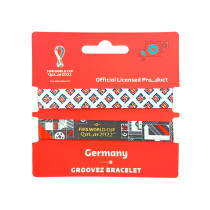 Fifa Fabric Fashionable Qatar 2022 World Cup Country Team Nylon Wrist Band, Germany