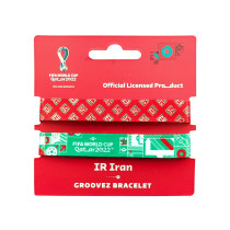 Fifa Fabric Fashionable Qatar 2022 World Cup Country Team Nylon Wrist Band, Iran