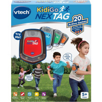 Vtech Kidigo Nextag, Includes 4 Units, Play Over 20 Plus Games, Indoor And Outdoor Game, 120 Foot Range Between Units, Electronic Gaming Device For Boys And Girls 5 Plus Years