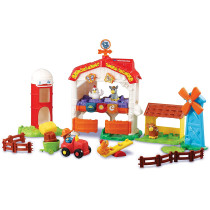 Vtech Learn And Grow Farm Farm Toys With 2 Modes Of Play, Educational Toy With Farm Animals, Baby Music Toy With Sounds And Phrases, Toddler Learning Toys For Language Development, Ages 1 To 5 Years