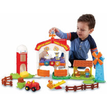 Vtech Learn And Grow Farm Farm Toys With 2 Modes Of Play, Educational Toy With Farm Animals, Baby Music Toy With Sounds And Phrases, Toddler Learning Toys For Language Development, Ages 1 To 5 Years