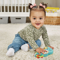 Vtech Baby 4-In-1 Tummy Time Fawn, Sensory Animal Baby Pillow With Lights, Sounds And Music, Interactive Gift For Infants 3, 6, 9, 12 Months Plus, English Version