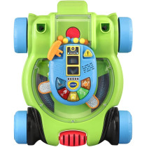 Vtech Pop And Spin Mower Toy, Summer Outdoor Push Toys, Birthday Gifts Easter Basket Stuffers Toys For Preschool Baby Boys Girls, Green