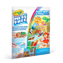 Crayola Color Wonder Set Once Upon A Time, Coloring Book, 4 Markers