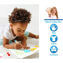 Crayola Color Wonder Set Animal Friends, Coloring Book, 4 Markers