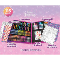 Crayola Inspirational Art Case Disney Princess, 115 Pieces