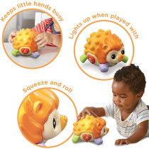 Vtech Easy Squeezy Hedgehog, Baby, Interactive And Developmental Toy With Sounds And Music, For Boys And Girls, Suitable For Ages 3 Months Plus