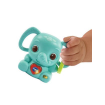 Vtech Stack, Rattle And Link Elephant, Interactive And Developmental Toy With Sounds And Music, For Boys And Girls, Suitable For Ages 3 Months Plus