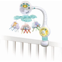 Vtech Sleepy Time Travel Mobile, Sensory On-The-Go Baby Mobile With Music And Sounds, Suitable For Ages 0 To 24 Months