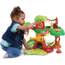 Vtech Animal Fun Treehouse, Interactive Toy For Kids With Phrases And Sounds, Suitable For Boys And Girls 1, 2, 3, 4 Plus Years