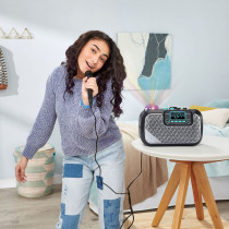 Vtech Super Sound Karaoke, Portable Karaoke Speaker With Microphone, Musical Toy Suitable For Boys And Girls 14 Plus Years