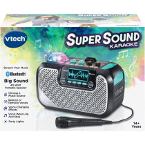 Vtech Super Sound Karaoke, Portable Karaoke Speaker With Microphone, Musical Toy Suitable For Boys And Girls 14 Plus Years