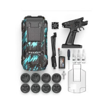 Mjx Brushless Rc Hobby Grade Truck 2S Battery, High Speed, 2.4Ghz Remote Control, 1:14 Scale Radio Controlled Off-Roader Electronic Monster R/C Truck, Rtr, All Terrain, Blue