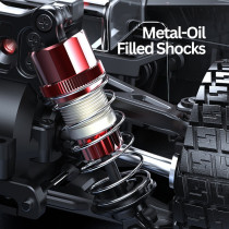 Mjx Brushless Rc Hobby Grade Truck 2S Battery, High Speed, 2.4Ghz Remote Control, 1:14 Scale Radio Controlled Off-Roader Electronic Monster R/C Truck, Rtr, All Terrain, Blue