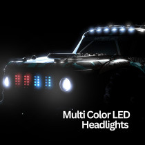 Mjx Brushless Rc Hobby Grade Truck 2S Battery, High Speed, 2.4Ghz Remote Control, 1:14 Scale Radio Controlled Off-Roader Electronic Monster R/C Truck, Rtr, All Terrain, Blue