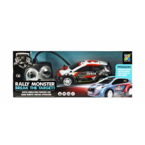 D Power Rally Monster, Rtr, Radio Remote Control Car For Kids, 1:26 Scale, 27Mhz, All Way Movement Rc Car, White Assorted