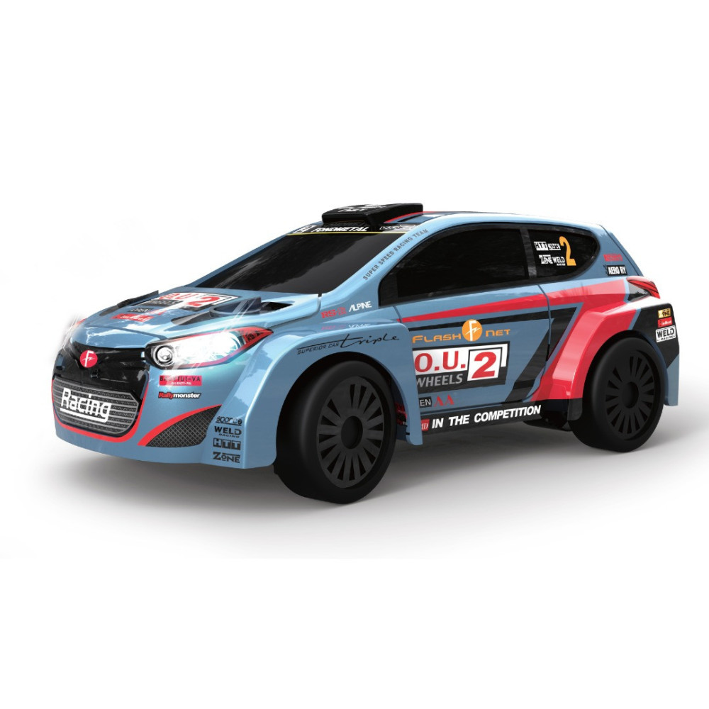 D Power Rally Monster, Rtr, Radio Remote Control Car For Kids, 1:26 Scale, 27Mhz, All Way Movement Rc Car, Black Assorted