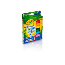 Crayola Pip-Squeaks Washable Markers, Multi-Color, Pack Of 8, Unique And Bright Colors, 3 Plus Yrs