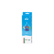 Hey Clay Drop Plastic Creative Modelling Air-Dry Clay For Kids 3 Cans
