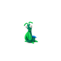Hey Clay Diy Bugs Spider, Mantis, Caterpillar Plastic Creative Modelling Air-Dry Clay For Kids 6 Cans