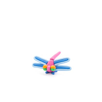 Hey Clay Diy Bugs Snail, Dragonfly, Ladybird Plastic Creative Modelling Air-Dry Clay For Kids 6 Cans