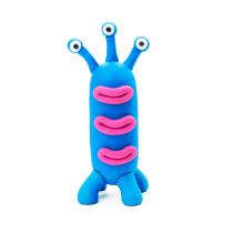 Hey Clay Diy Aliens Burger, Trio, Scorpio Plastic Creative Modelling Air-Dry Clay For Kids 6 Cans
