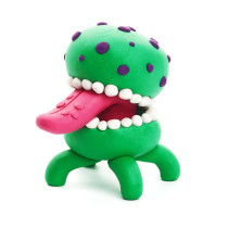 Hey Clay Diy Aliens Burger, Trio, Scorpio Plastic Creative Modelling Air-Dry Clay For Kids 6 Cans